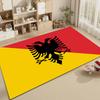 Albania Flag Bath Mat Absorbent Anti Slip Kitchen Floor Carpet Home Decor Soft Durable