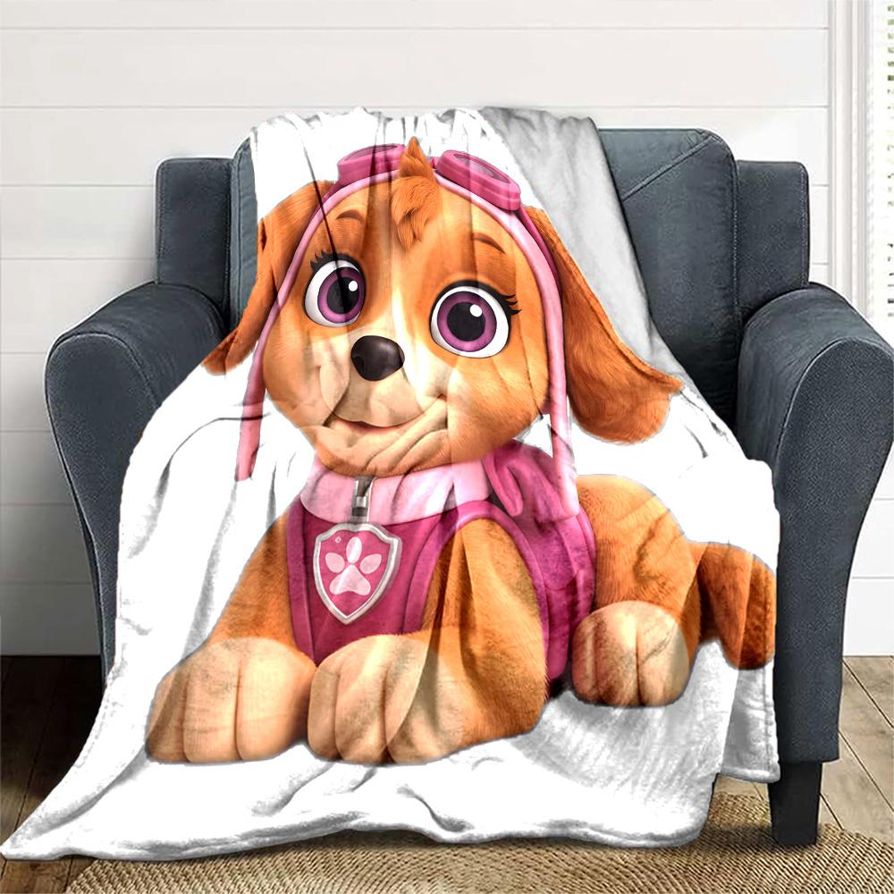1pc Paw Paw6 Blanket, Gift, for Men and Women, Soft Blanket, Good for Sofa Bed Couch Travel, Lightweight Flannel Blanket
