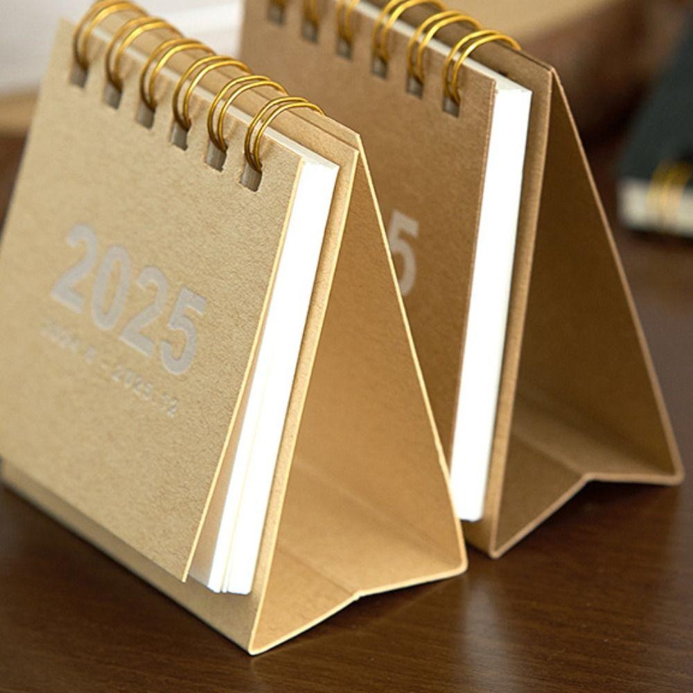 Thick Paper Desk Calendar Home Decoration Schedule Planner 2025 Daily Planner