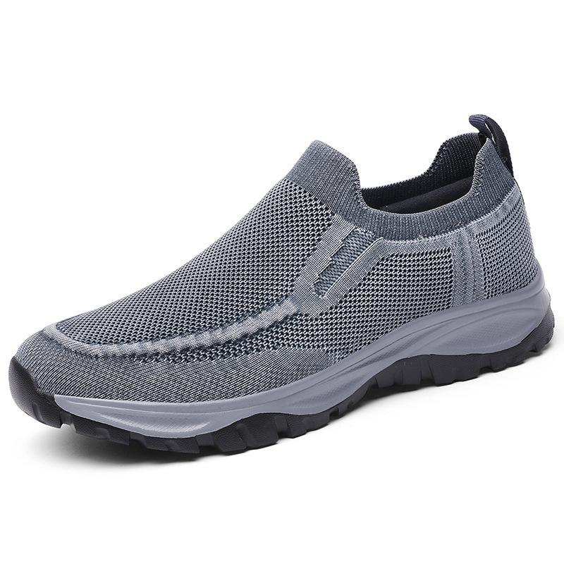 Couple shoes large size new fashion washed fly woven trend shipping shoes