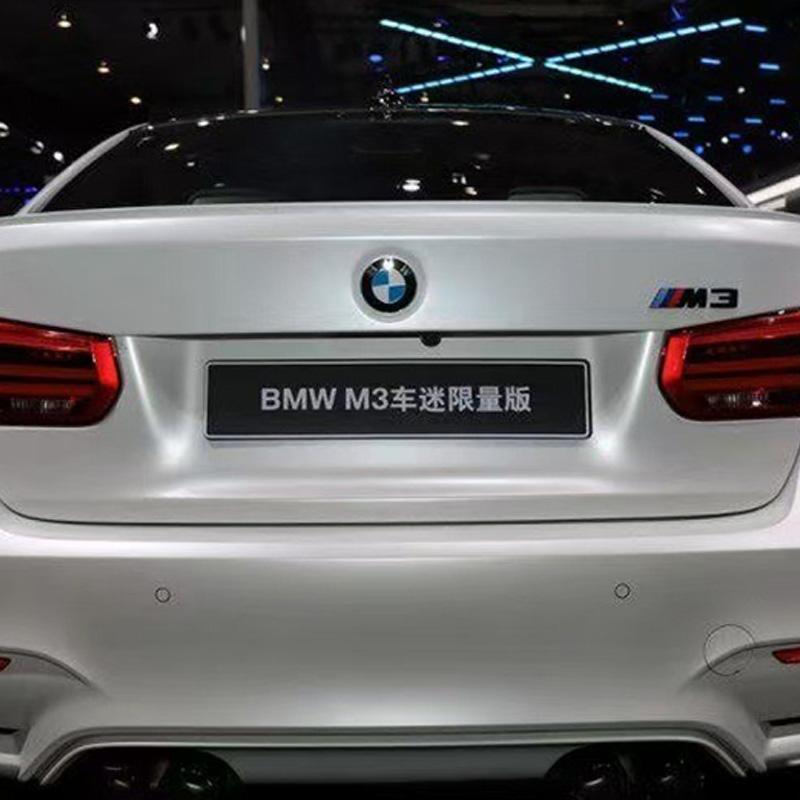 Silver Grey Black For BMW M3 E30 E46 E36 E90/E92/E93 F80 GTS CRT CSL M3 GS Emblem For BMW Thunder Edition Car Trunk Logo Sticker pzcr42