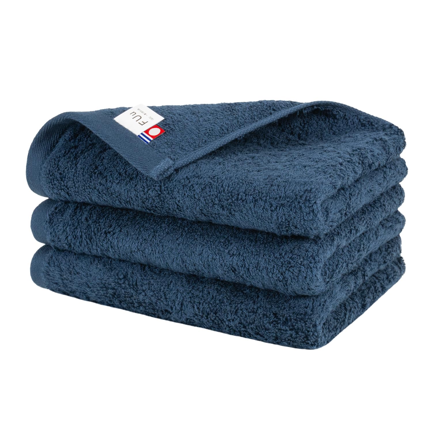 

oruTa Имабари Лицо и Нежный на Идеально подходит для или После Морской Полотенца, Набор из 3 штук, 100% хлопок, Плотный, Мягкий, Впитывающий, Кожа, Гостиничного класса, Спортзал,