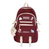 Fashion junior high school students schoolbag large capacity backpack fashion flow crossbody backpack