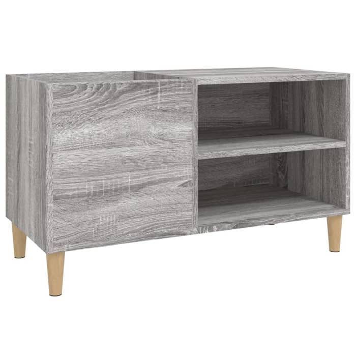 VidaXL Armoire à Disques, Meuble de Classement avec Pieds, Armoire de Rangement, Organisateur de Maison Salon Intérieur, 831947