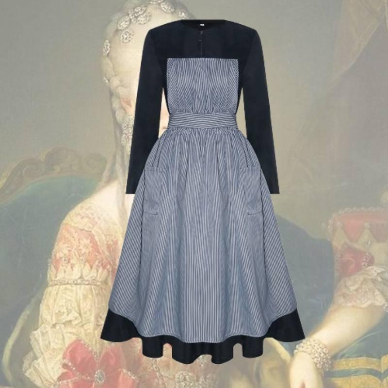 Maria Sound Of Music Cosplay Kostüm Halloween Bühnenauftritt Outfit Rüstung Spandex Stoff