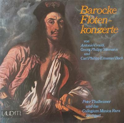 LP Record ANTONIO VIVALDI GEORG PHILIPP TEL Barocke Fltenkonzerte 91521 Laudate 1980 Germany Classical Used