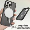 Camera Control Capture Button Case for Magsafe Mag Safe Iphone 17 Air 17 Pro 16 Pro Max 16 Plus 16 Pro 17 Pro Maxmatte Silky Touch Black Phone Cover