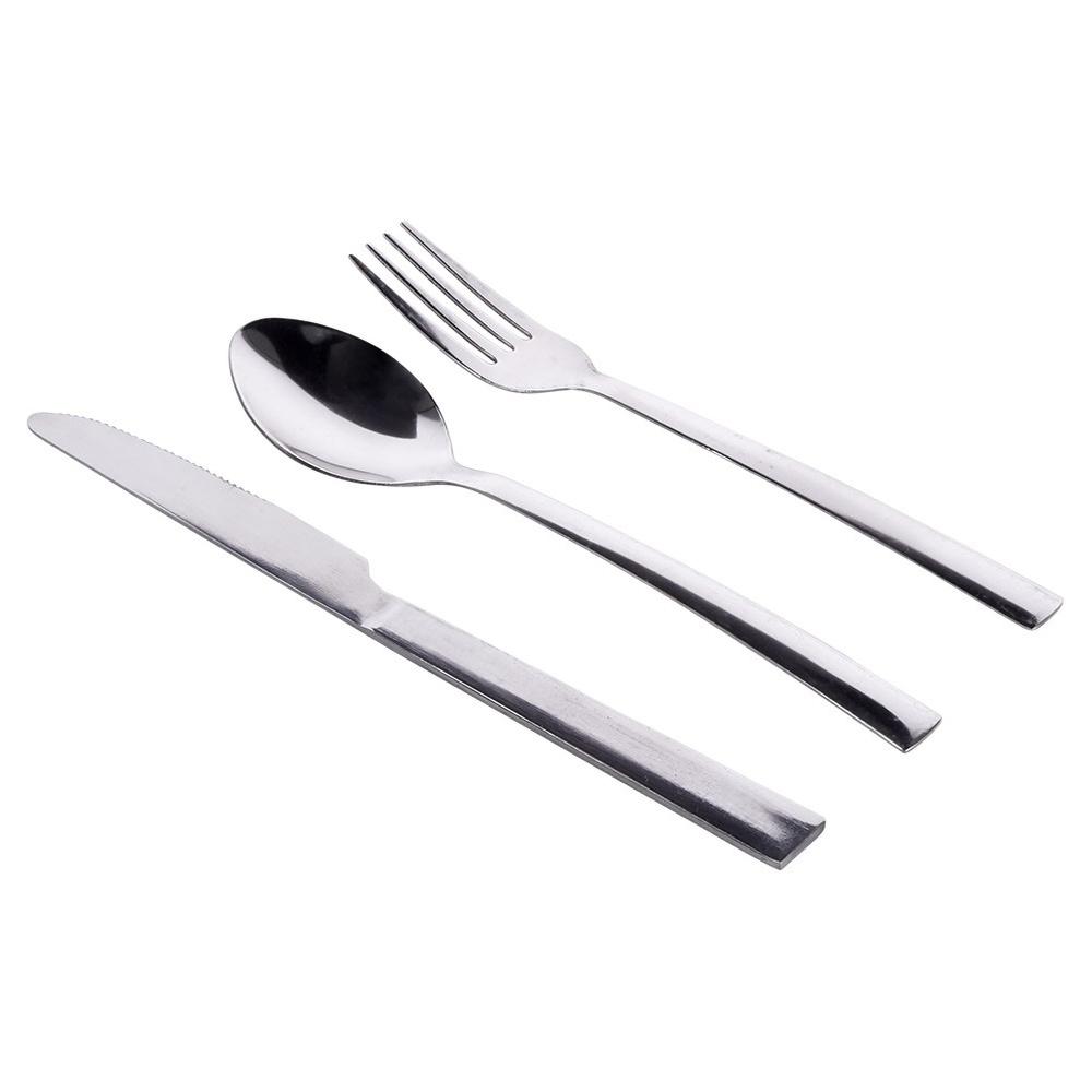 3x Tableware Cutlery Set Spoon Fork Knife for One Person