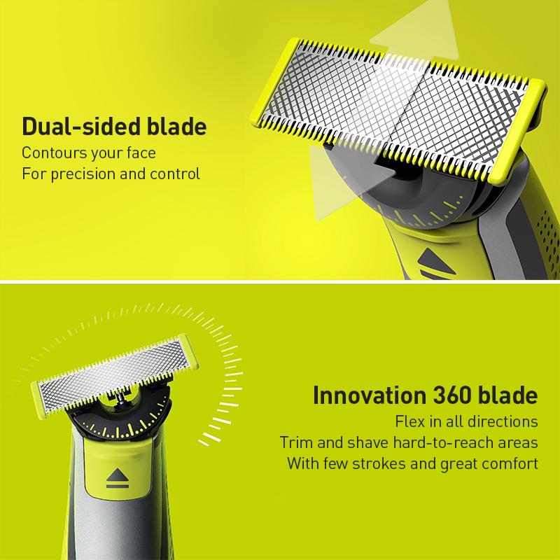 Philips QP2734/23 Muli-function Shaver Trimmer OneBlade360 QP2734/23 Multi-function Electric Shaver Trimmer with 5-in-1 Adjustable Comb