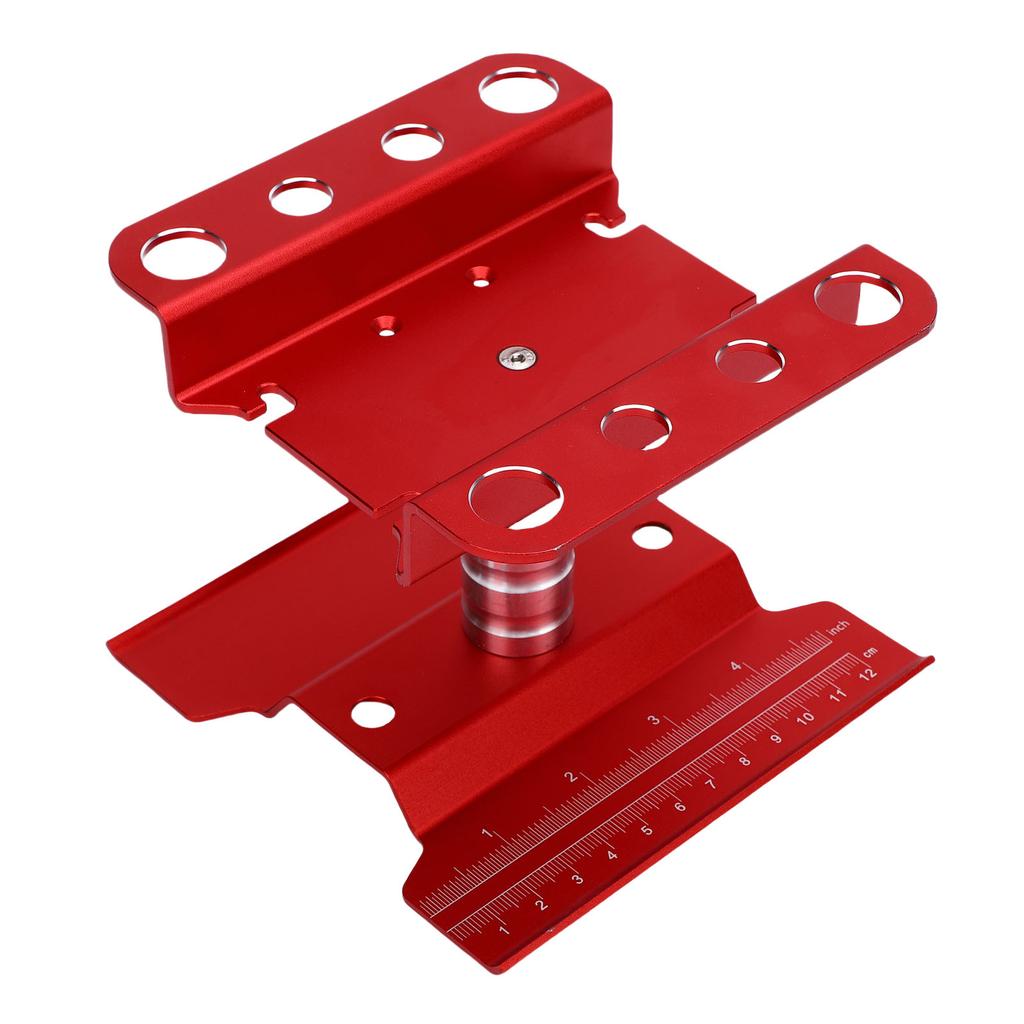 RC Car Work Stand for 1 10 1 8 360 Degree Rotatable Maintenance Workstation Repair Table Red