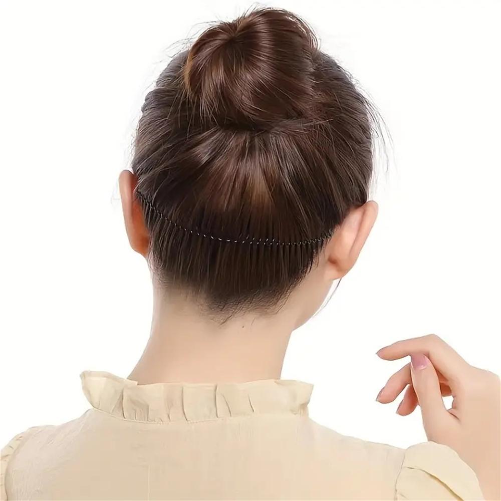 1pcs Invisible Broken Hair Hairpin Styling Accessories Tiara Tools Roll Curve Needle Bangs Fixed Insert Comb