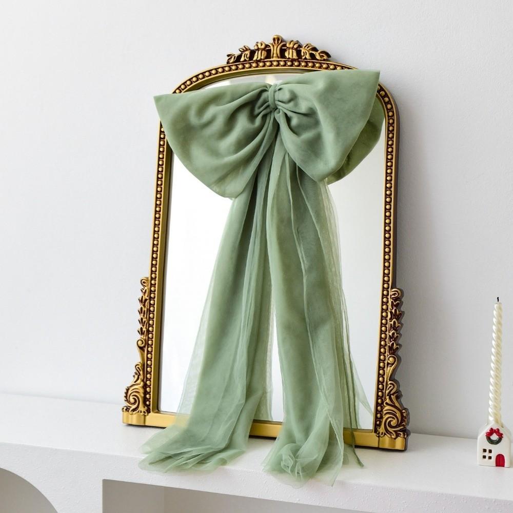 Decorative Bow Knot Baubles Exquisite Bow Hanging Ornaments Xmas Trees Pendant New Year