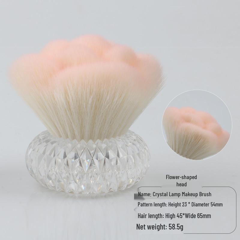 

Portable Mushroom Head Nail Art Dust Brush with Large Bristles