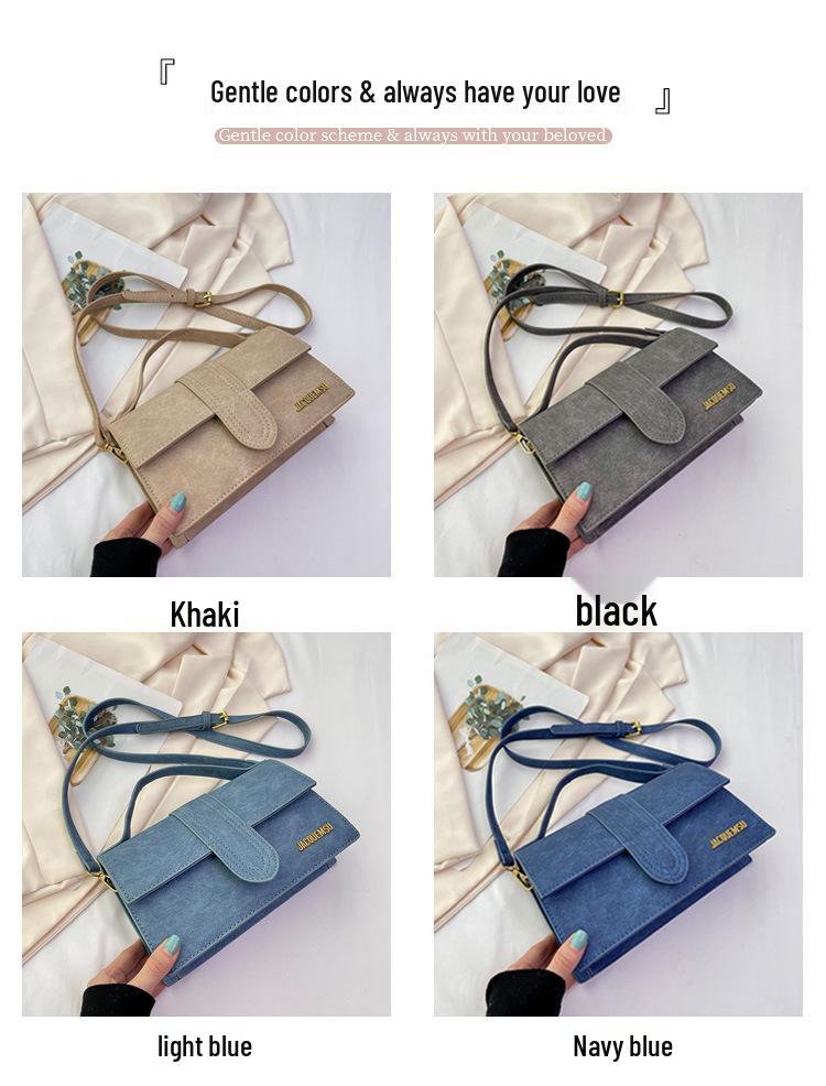 Nischdesign Dam Högkvalitativ Crossbody-väska - Stilfull, Mångsidig och Trendig Axelhandväska