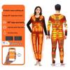 Electric Heated Thermal Underwear Set - Thick, Fleece-Lined Cold Protection for Middle-Aged and Elderly