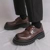 Mocasines de Cuero Elevadores de Altura para Hombre Talla Grande: Zapatos Formales-Casual Modernos y Versátiles