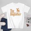 Unisex The Dogfather Chihuahua Funny Dog Owner Tshirt Tees T Shirts WoUnisex Boys 100 Cotton TShirt