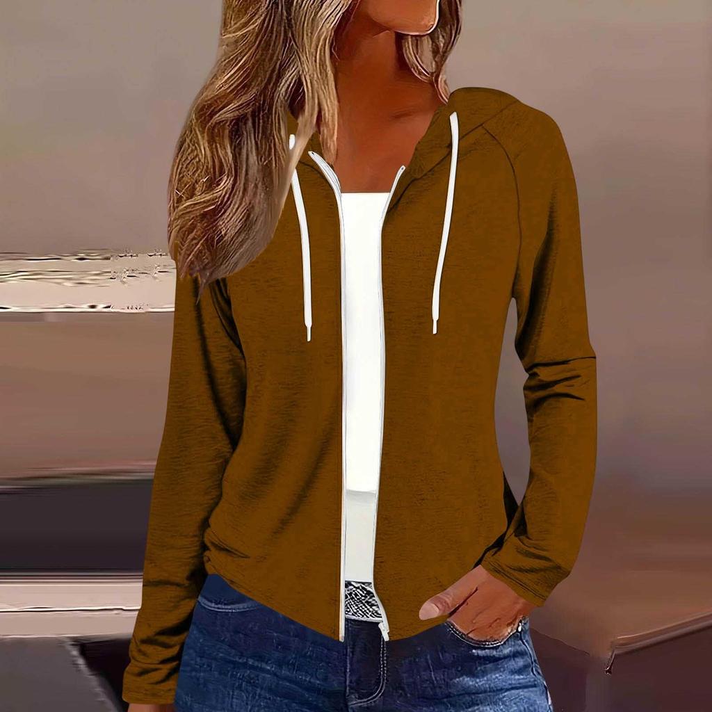 Women's Fashion Long Sleeve Loose Fit Jacket