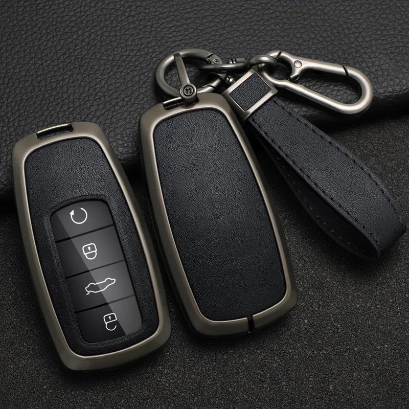 Styling Mouldings Car Key Shell Fob Holder Key Cover Case For Chery Tigo 7 8 Pro Max Omoda C5 Tigo 7 8 Plus Arrizo 5 Plus Access