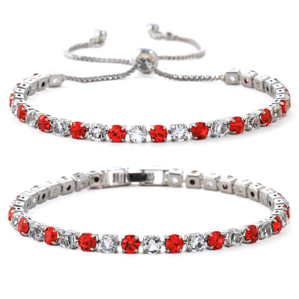 Women's High-End Zircon Crystal Bracelet - Elegant Fashion Accessory