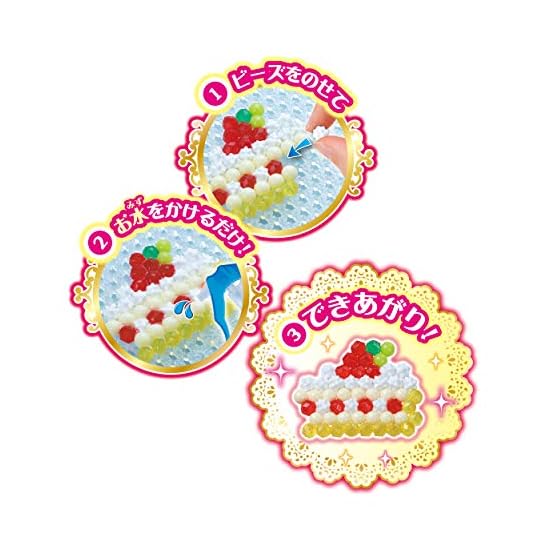 Aquabeads Refill Bead Set [ Star Beads Fluffy Sweets Set ] AQ-322 ST Mark Certified Ages 6 and up To