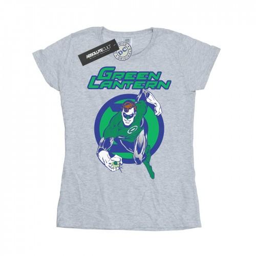 

DC Comics Womens/Ladies Green Lantern Leap Cotton T-Shirt білий