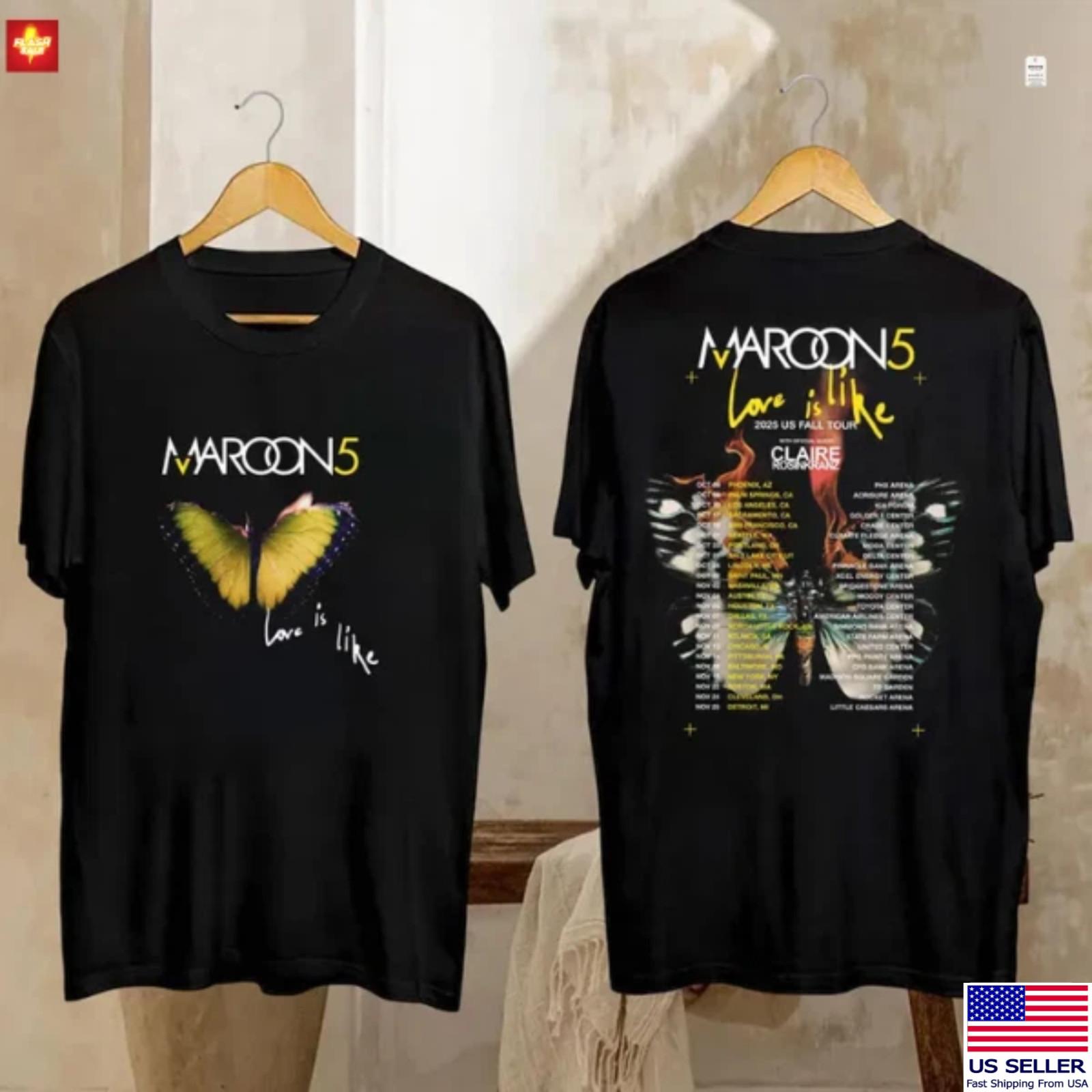 Tour 2025 Love Is Like Unisex T-Shirt XXL