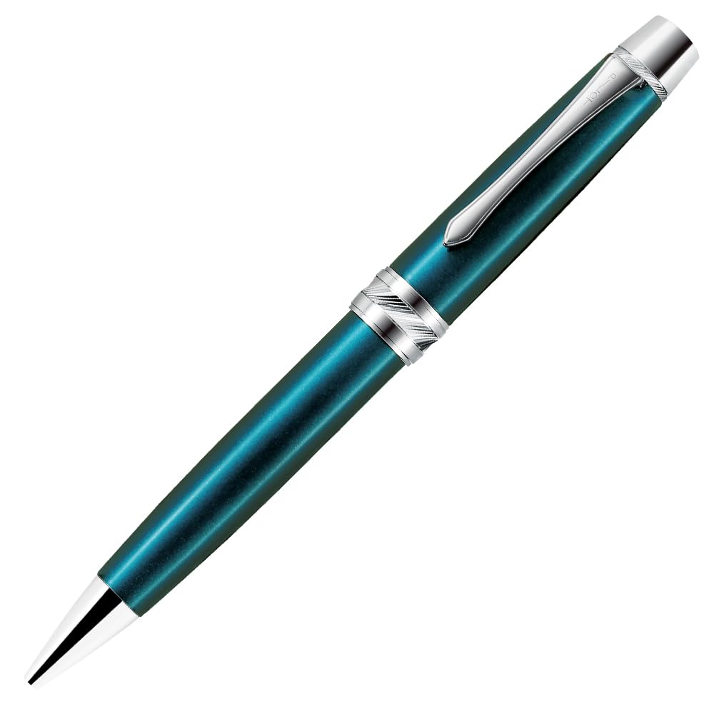 PILOT Yusei BP Custom Heritage CR TQL Ballpoint Turquoise BKVH2MRTQL Pen, Blue,