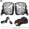 For 2013/2014-2018 Dodg Ram 1500 Left&Right Clear Lens Fog Lights Lamps Assembly