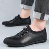 Men's leather shoes one-pedal leather business soft-soled driving shoes versatile casual men's shoes