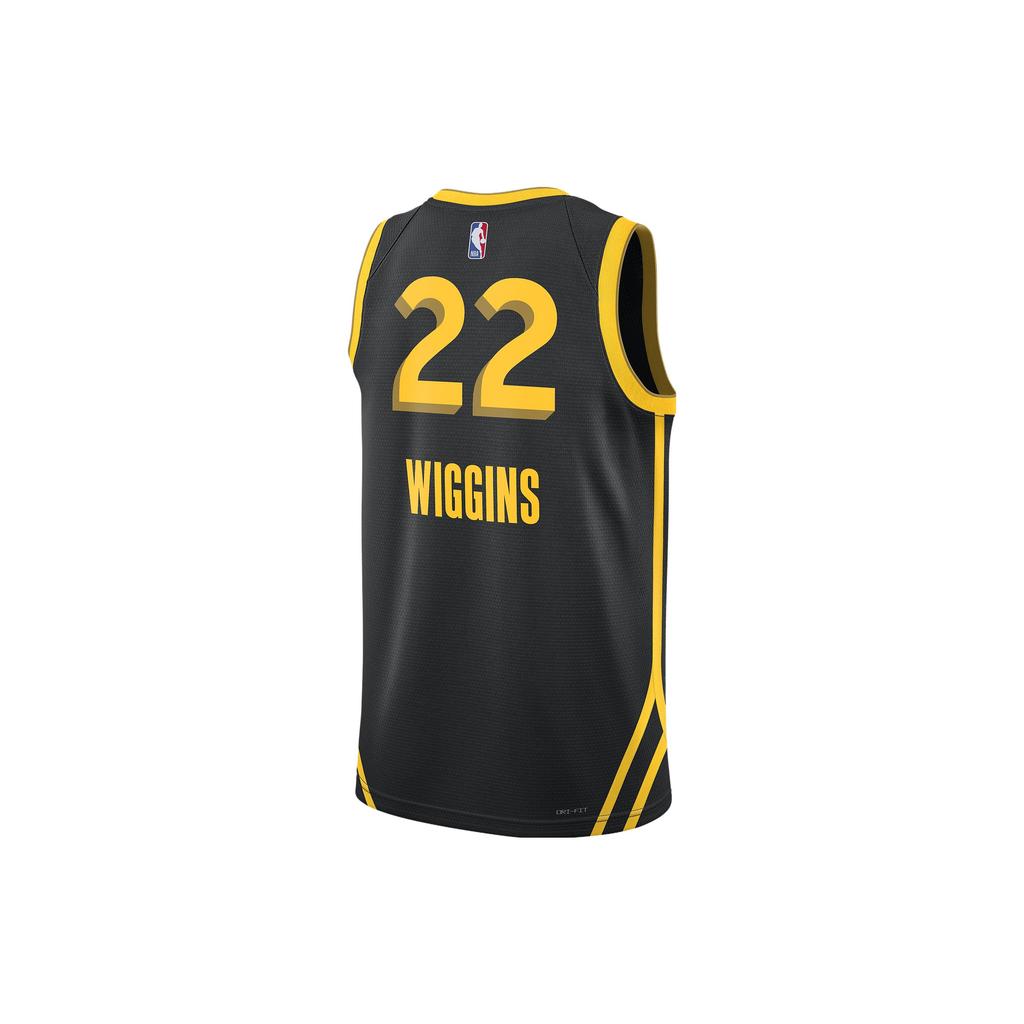 New Nike Andrew Wiggins Golden State Warriors City Edition 2023/24 Men's Nike Dri FIT Nba Swingman Jersey DX8502-013