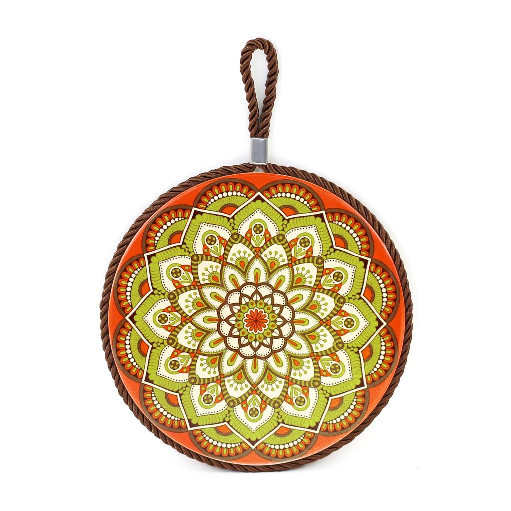 New Chinese Style Daily Dining Placemat Coaster Casserole Bowl Tableware Mat for Kitchen