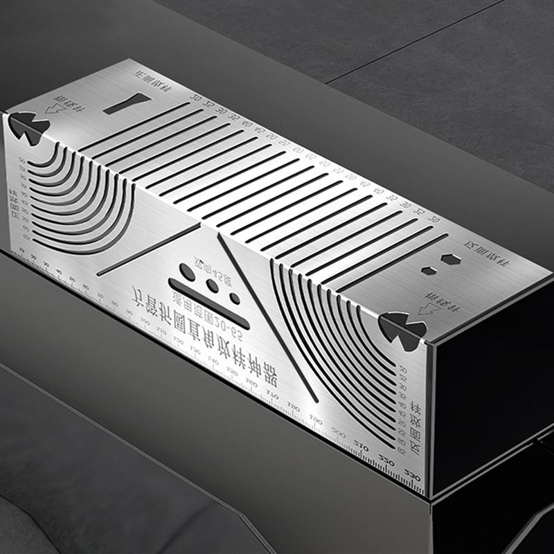 Precision-Flex Angle Arc Marking Tool Metal Fabrication Pipe Saddle Cutting Guide All In 1 Measuring For Welding Metalworking