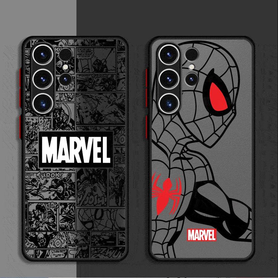 Marvel Spiderman Venom Phone Case for Samsung Galaxy S10 Plus S10 Lite S22 Plus S24 S25 Ultra S21 S20 FE S9 S23 Ultra Cover
