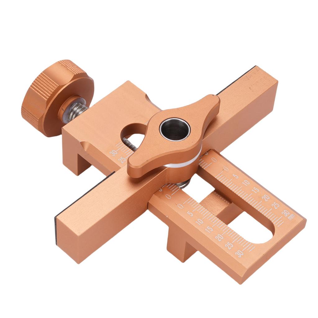 Cabinet Door Installation Positioner Aluminium Alloy Adjustable Cabinet Door Position Tool Aid for Most Woodworking Carpentry