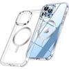 Original For Magsafe Magnetic Wireless Charging Case For iPhone 15 13 12 14 11 Pro Max Mini X Xs XR 7 8 Plus SE Acrylic Cover