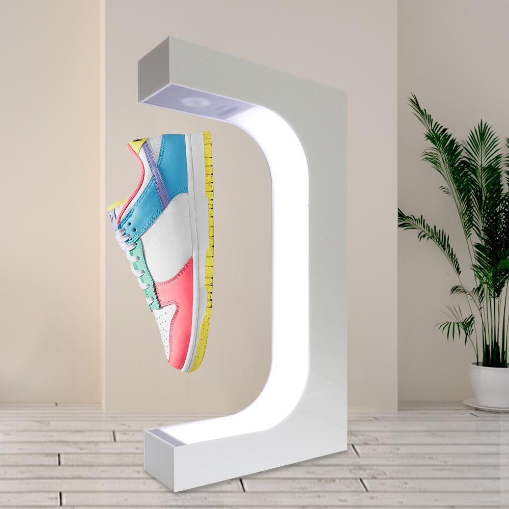 Акриловая магнитная левитирующая витрина 2.0 Последняя 360-градусная левитирующая витрина для обуви Идеальный подарок для кроссовочного энтузиаста Домашний декор