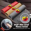 For Abarth Microfiber Towel Car Drying Towel Auto Plush Wash Towel Car Cleaning FIAT 500 FR Ducato Doblo Freemont Idea Stilo