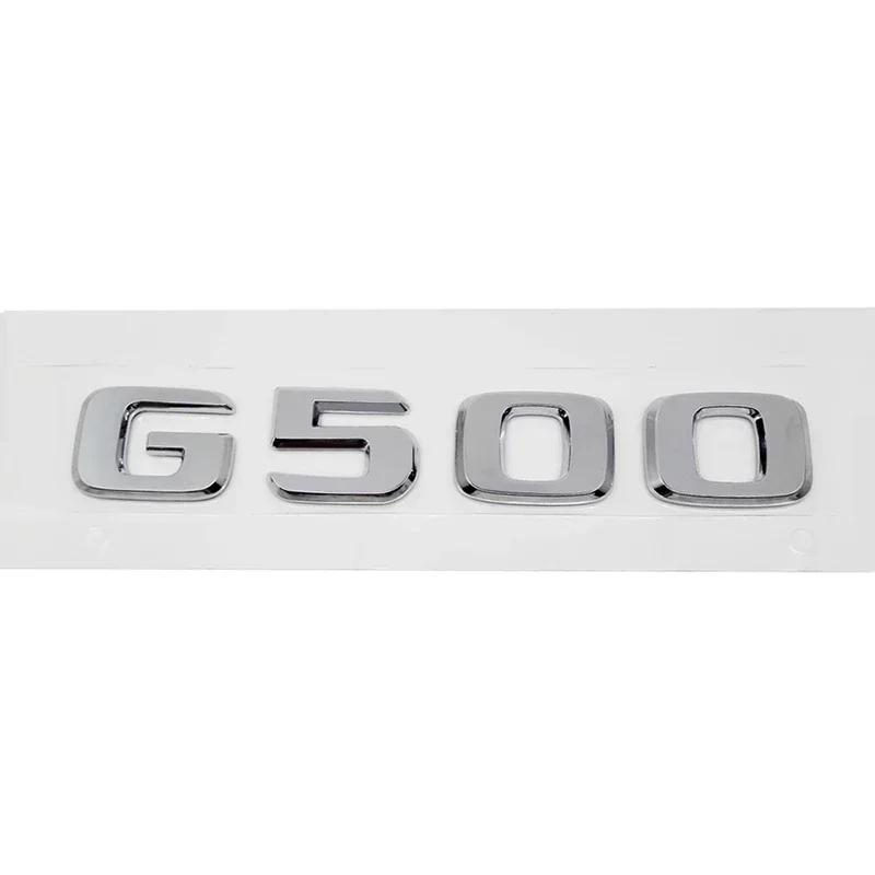QGP3 3D Letters Car Tail Box Emblem Rear Trunk Sticker Badge for Mercedes Benz G36 G63 G65 G200 G230 G300 G350 G500 G550 G Class
