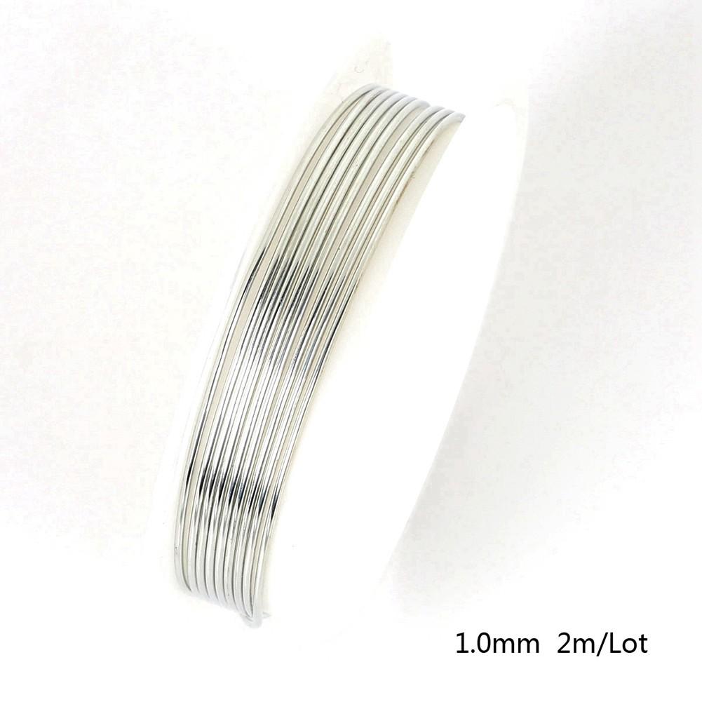 

Веревка DIY Ремесло Ювелирная Веревка Аксессуары Серебряный Сплав 1mm