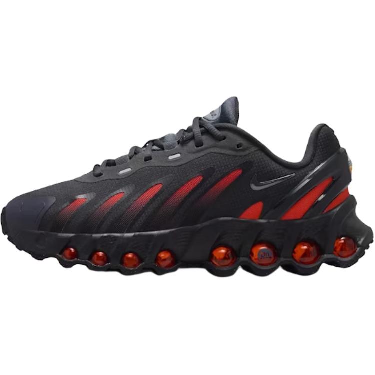 Nike Air Max Dn8 Low top Kids  Running Shoes Black Red Unisex HF7310-012 36