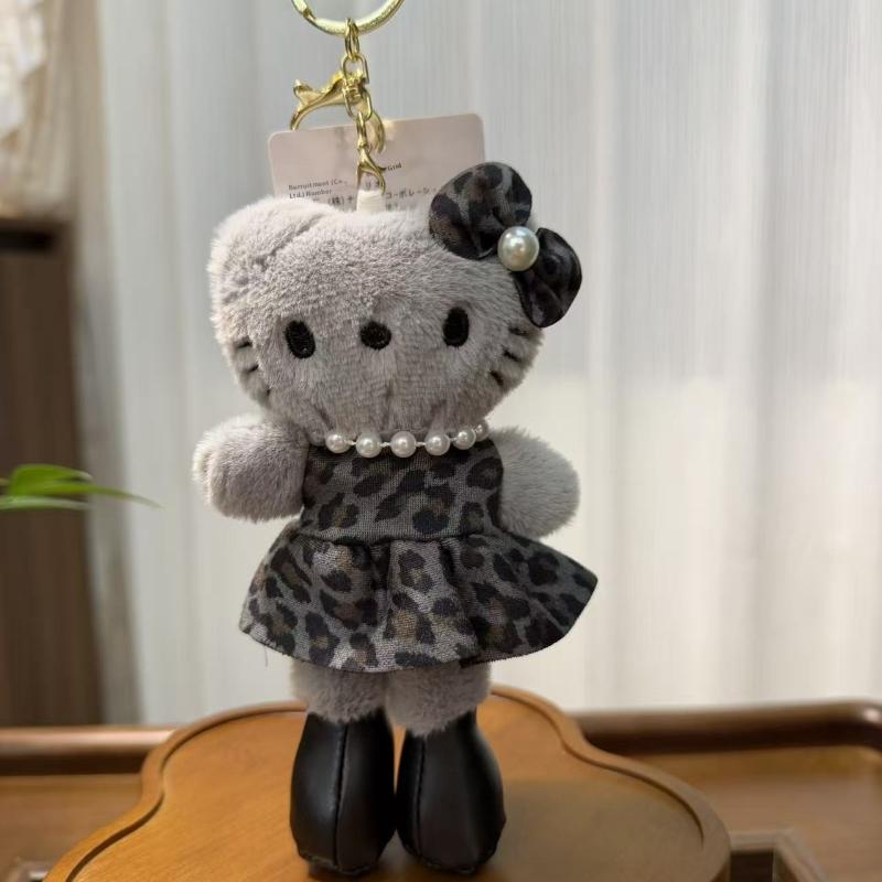 

Cute Cartoon Sanrio Long Legs Hello Kitty Doll Keychain Pendant Backpack Hanging Ornament Decorative