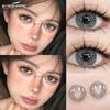 Eyeshare New MELBOURNE Contact Lenses 1 Pair Natural Brown/Gray Eye Lens 14.2mm Beautiful Softlens