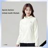 Li Ning Running Jacket Hooded Sports Windbreaker Women Outerwear Standard-White AFDV520-5