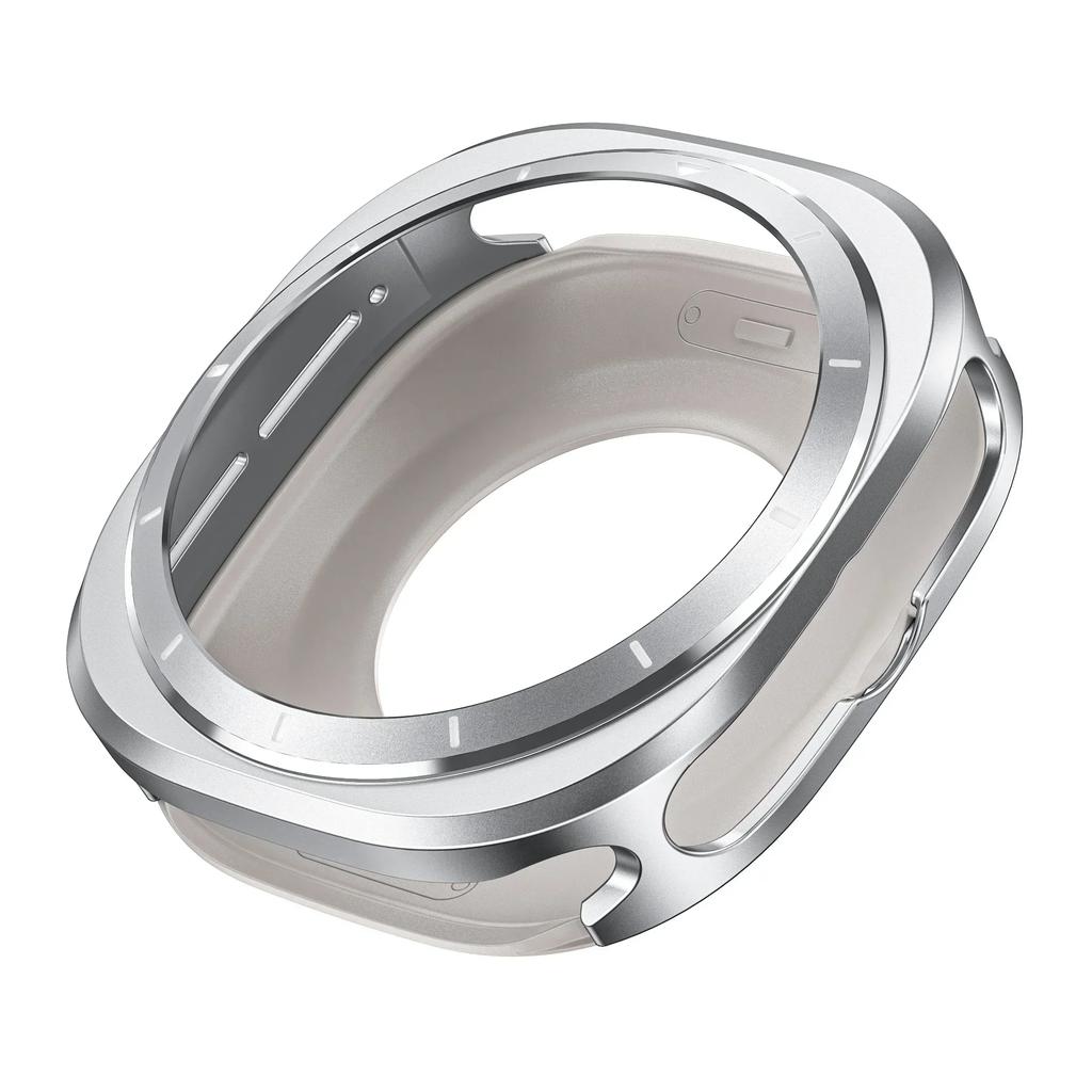 Lyxigt Aluminiumfodral för Samsung Galaxy Watch Ultra 47mm Metallskydd Skärmskydd för samsung galaxy 7 ultra 47 Tillbehör