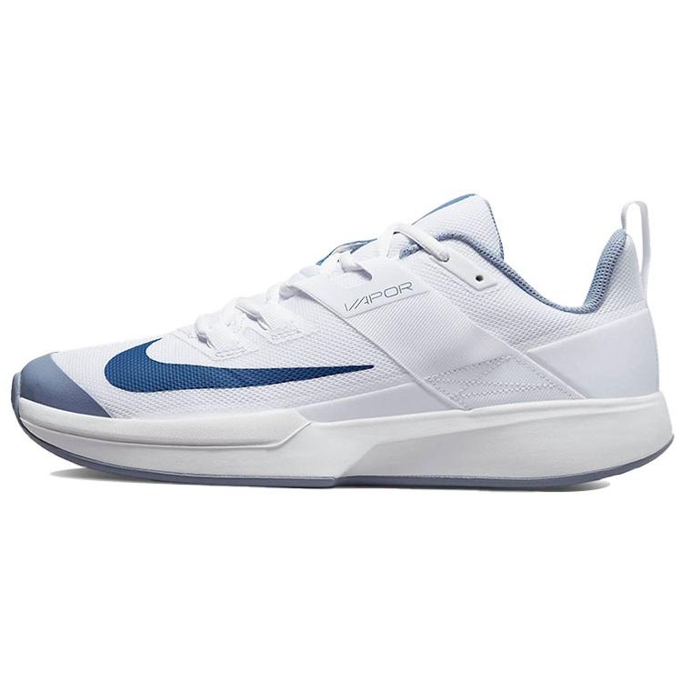 Nike Court Vapor Lite HC White Blue Men s DC3432-111 EU 40.5