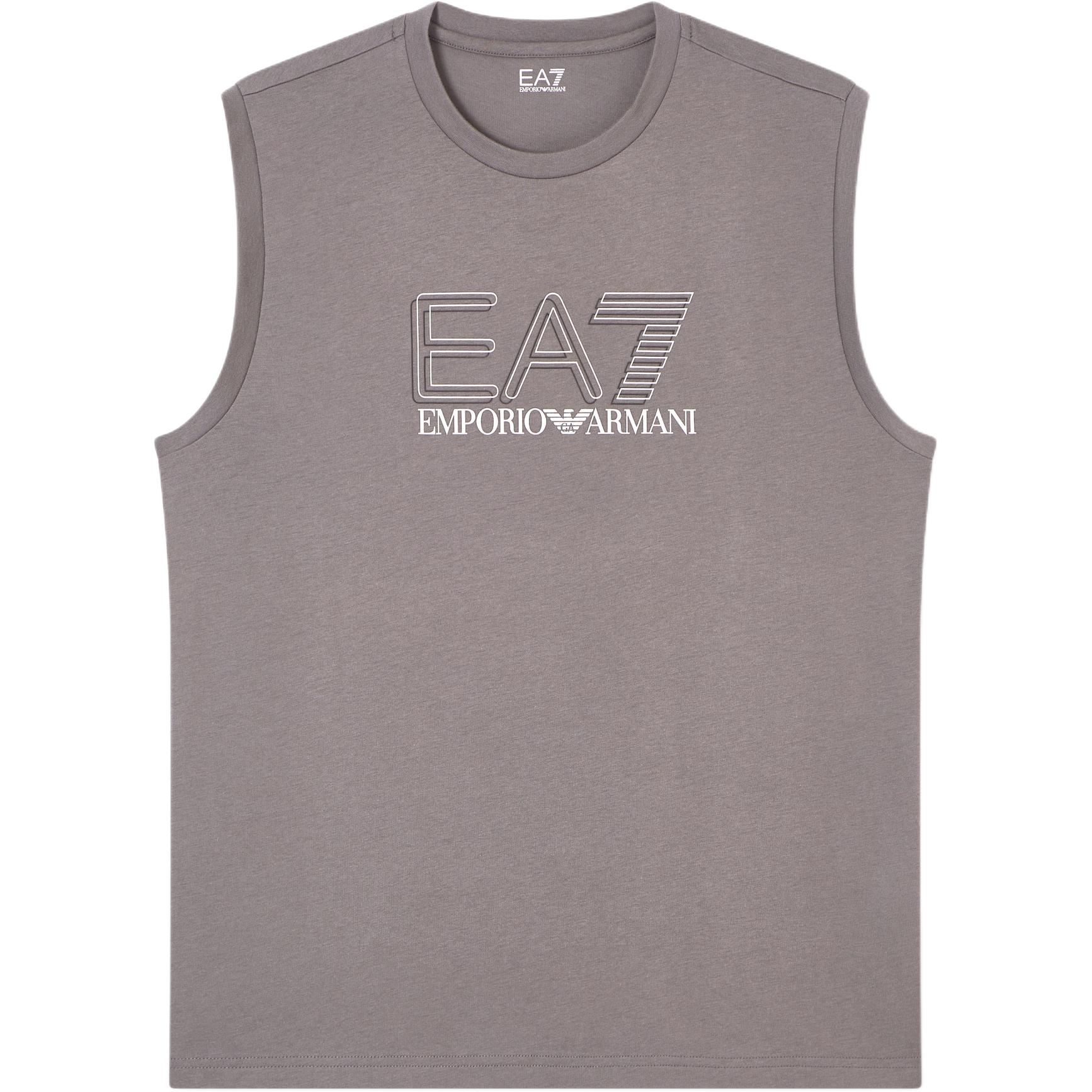 Emporio Armani EA7 Regular Fit Round Neck Sleeveless Vest Men tops 7M001306-AF10375-U8086 XS