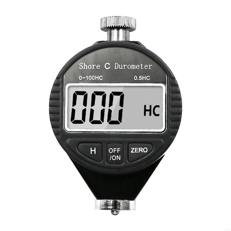 Electronic Digital Shore Hardness Tester, Silicone Plastic Rubber Tire Hardness