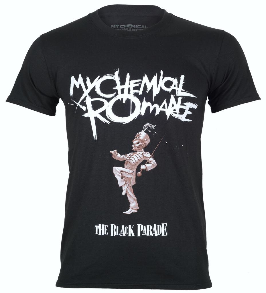 T-shirt My Chemical Romance Pochette de l'album The Black Parade MCR