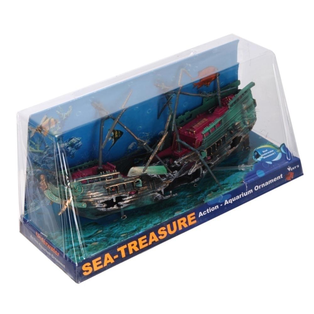 tractor fish tank decorations